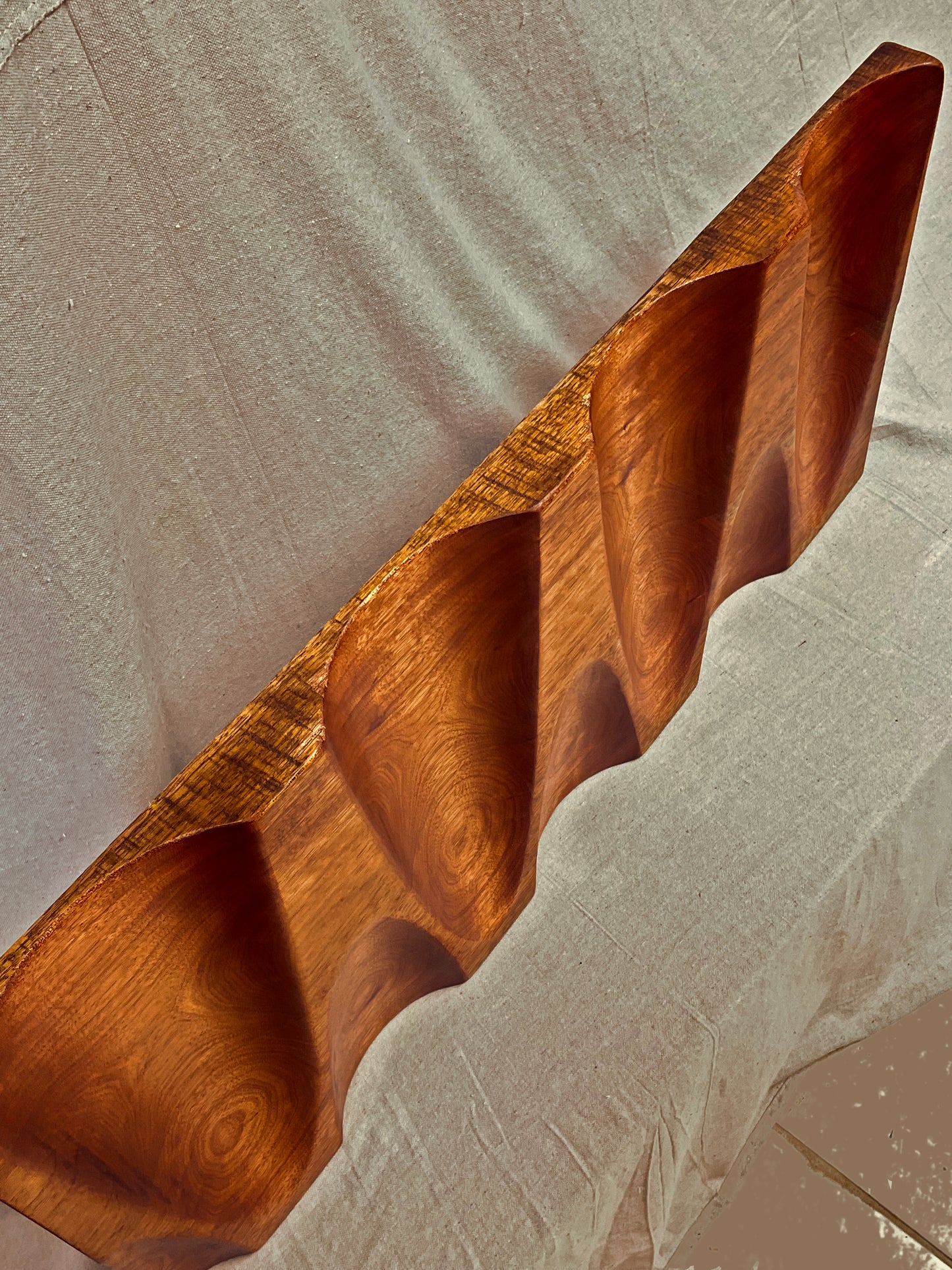 Wood Grain MCM Carving